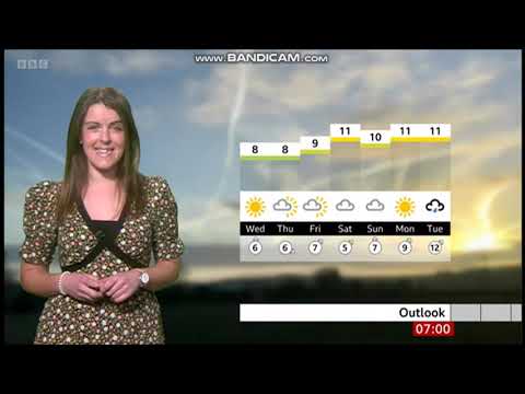 [HD] Alex Osbourne BBC ONE Points West weather February 7th 2023 - 60 fps
