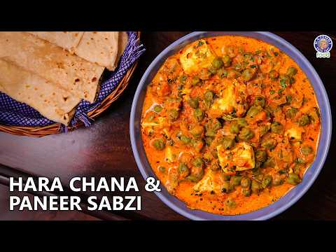 Winter Special Hara Chana And Paneer Sabzi