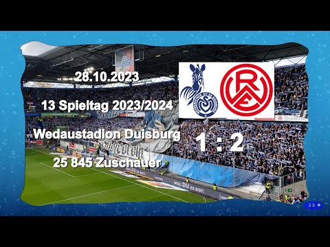 Stimmungsvideo MSV Duisburg : Rot Weiss Essen 1:2  Alle Tore