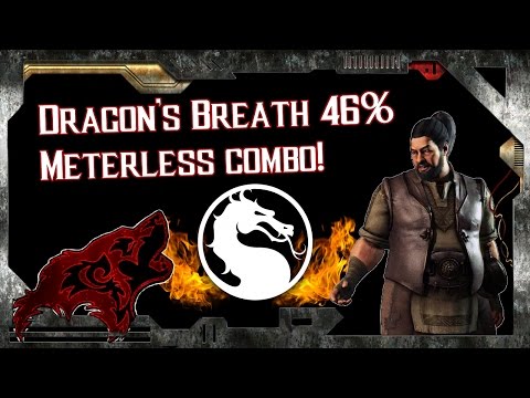MKXL: Bo' Rai Cho (Dragon's Breath) 46% Meterless corner combo