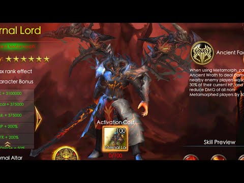 Legacy of Discord: Infernal Lord 19 July New Update! New 6⭐️ Metamorph