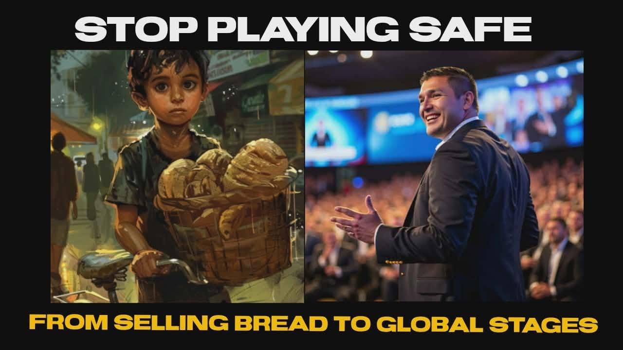 Stop Playing Safe: From Selling Bread to Global Stages