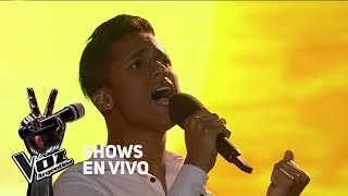 Shows en vivo #TeamMontaner: Irvin canta "No importa la distancia" de Ricky - La Voz Argentina 2018