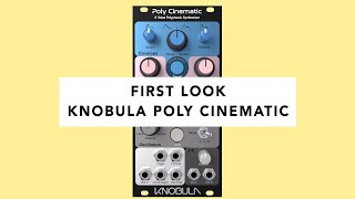 Video thumbnail for Knobula Poly Cinematic 8 Voice Polyphonic Synth Module – First Look (Tutorial, Demo & Jam) by Juno Studio