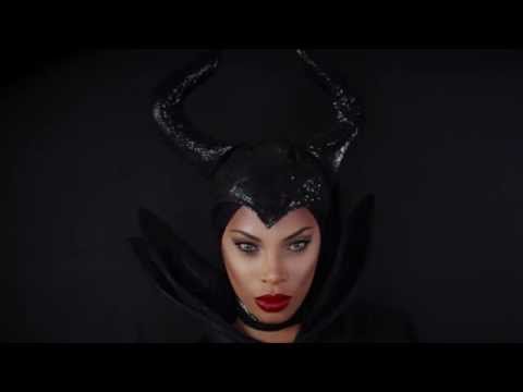 Maleficent Inspired MakeUp Look - Halloween thumnail