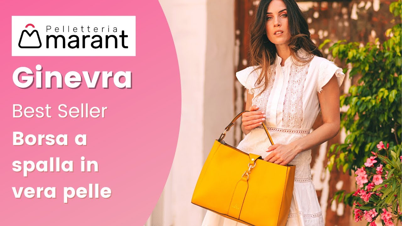 Pelletteria Marant - Modello Ginevra Borsa a spalla in pelle Collezione Primavera Estate 2022