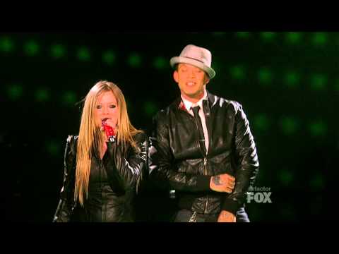 Avril Lavigne & Chris Rene - Complicated @ Live X Factor 21/12/2011 HD 720p