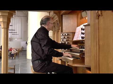 César Franck - Fantaisie en la majeur  -  Anton Doornhein (Hooglandse kerk Leiden)