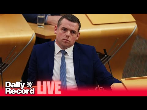 LIVE Scots Tory leader Douglas Ross announces he is set to stand for Westminster again