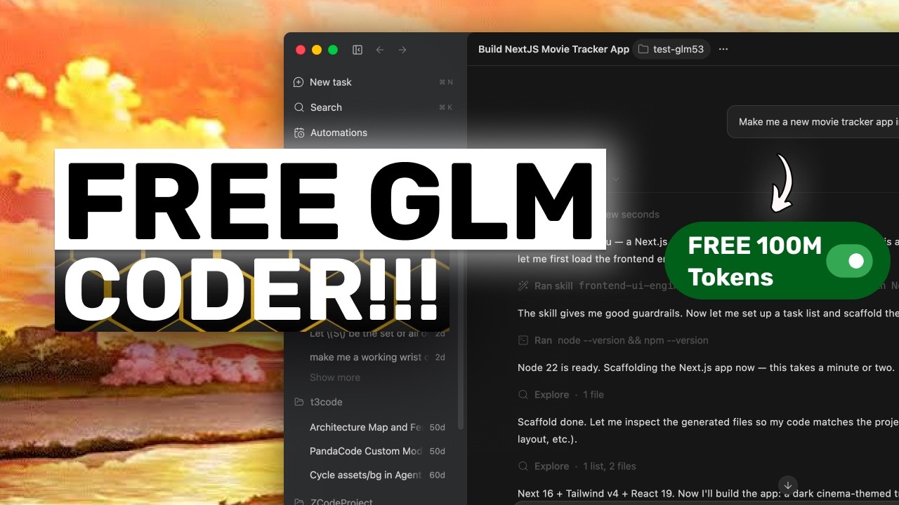 Unlimited Free GLM-5.3 Coder (100M Free Tokens!): This is ACTUALLY REALLY FREE!