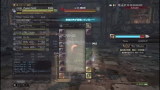 DDON WM闇将(大将戦)１ダウン 大盾達の宴