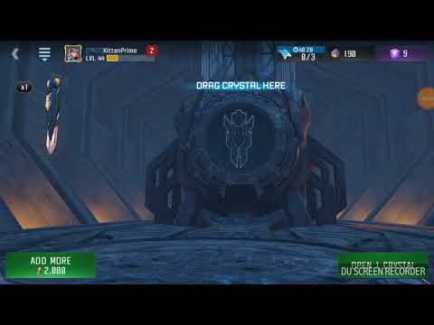 Transformers Forged To Fight: Opening 2 Premiums and a 3 Star Bot Crystal + 4 Star Drift Level Up