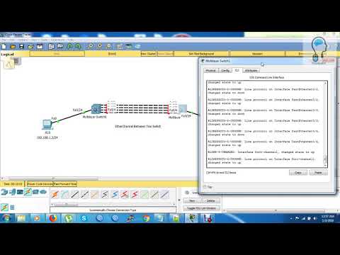 EtherChannel Configuration Between two Switch with LACP