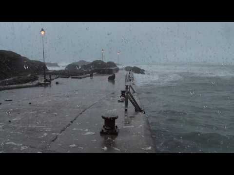 Ocean Storm Sounds for Sleep or Study | Loud Thunder, Waves, Howling Wind & Heavy Rain | Stormy Sea