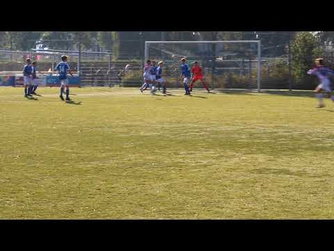 ASC NieuwlandJO15-1 vs Kampong JO15-1 op 14-10-17 (B)
