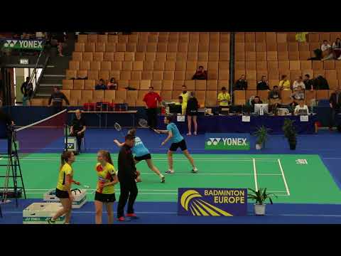 WD U19 A. Pustinskaia & A. Shapovalova Russia vs Poland Karolina Szubert & Mia Tarcalova