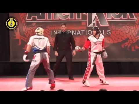 Jack Felton   VS   Luis  Guevara  -  Point Fighting