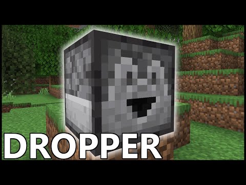 What Does The DROPPER Do In MINECRAFT