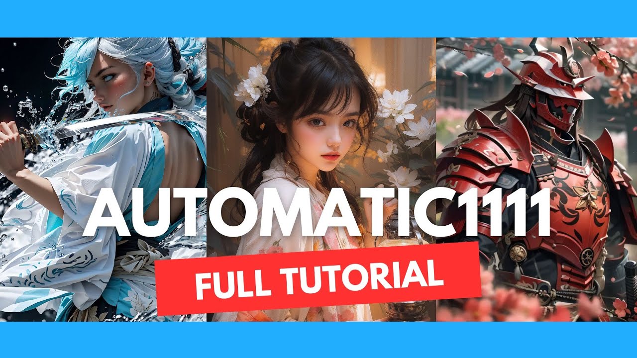 AUTOMATIC1111 FULL TUTORIAL - Text to Image with Stable Diffusion