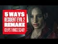 5 Ways Resident Evil 2 Remake Keeps Things Scary - Resident Evil 2 Remake Ada Claire Leon Gameplay