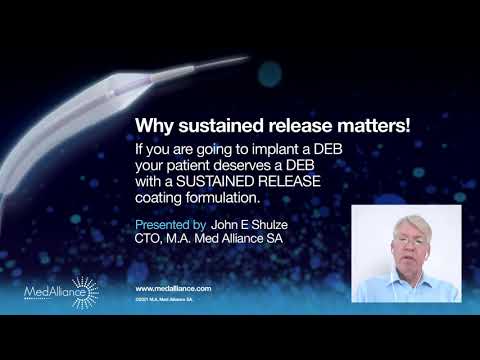 Why Sustained Limus Release Matters presented by John Shulze