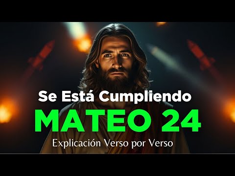 Mateo 24 Señales Antes del Fin Biblia Hablada con Explicación