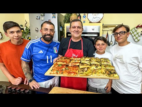 PIZZA FATTA in CASA - La Ricetta VELOCE del SABATO SERA con gli AMICI!!