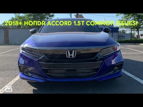 2018 + Honda Accord 1.5t common issues!