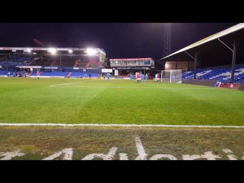 FC United fans Manchester Premier Cup final