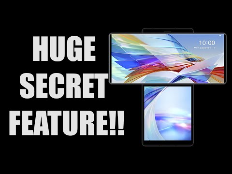 LG WING SECRET FEATURE!