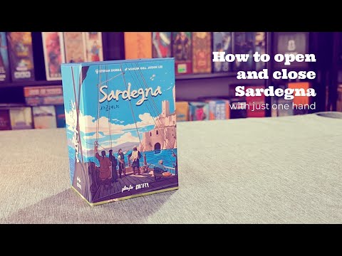 How to Open and Close the Unique Magnetic Box for Sardegna