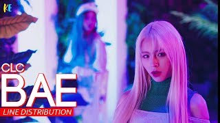 CLC - Bae | Line Distribution