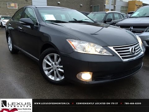 Used Grey 2010 Lexus ES 350 Review | Grande Prairie Alberta