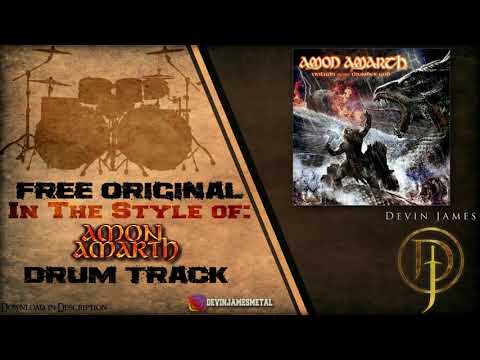 Amon Amarth Styled Free Original Drum Track - 183 BPM (FREE WAV DOWNLOAD)