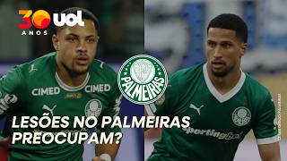 PALMEIRAS NÃO TERÁ TRÊS JOGADORES IMPORTANTES CONTRA O VASCO! LESÕES PREOCUPAM?