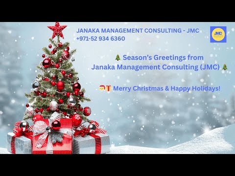 Season’s Greetings from Janaka Management Consulting (JMC)