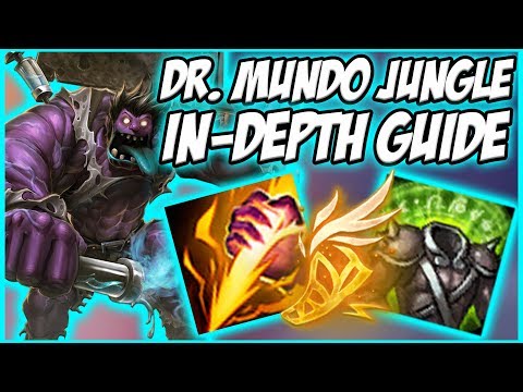 GUIDE ON HOW TO PLAY DR. MUNDO JUNGLE IN SEASON 8! INSANELY OVERPOWERED CHAMPION - League of Legends