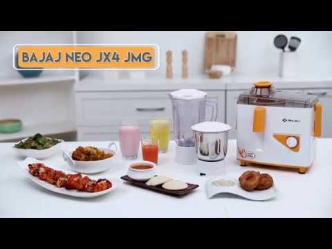 Bajaj JX4 Neo Juicer Mixer Grinder (JMG)