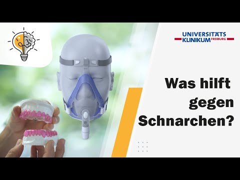 Schnarchen - wie funktioniert die Schnarcherschiene?