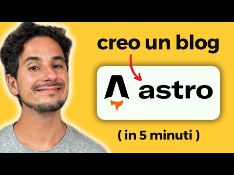 Crea un blog in 5 minuti con Astro (e mettilo online): il TUTORIAL completo 🔥