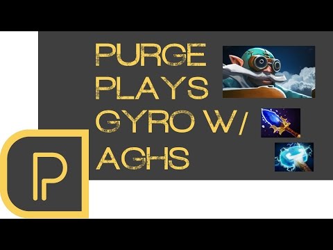 Dota 2 Purge plays Gyrocopter w/ Aghs - stream