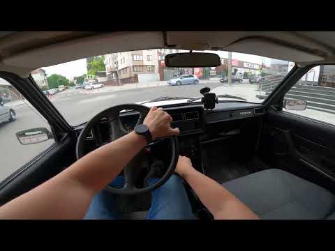 Lada 2107 1.7 Internal Combustion engine 1997 /POV test drive #2