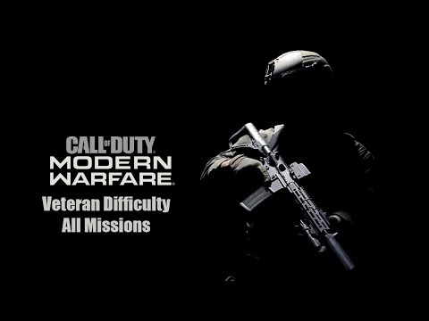 Call of Duty: Modern Warfare 2019 Veteran Full Game Walkthrough