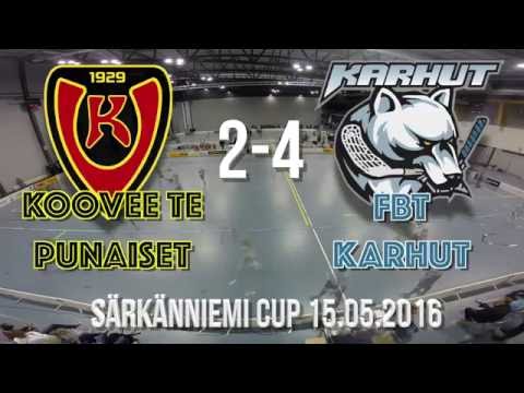 2016 05 15 Koovee TE Punaiset vs FBT Karhut 2-4 Särkänniemi Cup