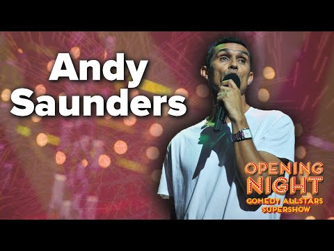 Andy Saunders - 2015 Melbourne Comedy Festival Opening Night Comedy Allstars Supershow