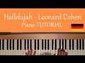 Wie man Hallelujah von Leonard Cohen auf Piano ...