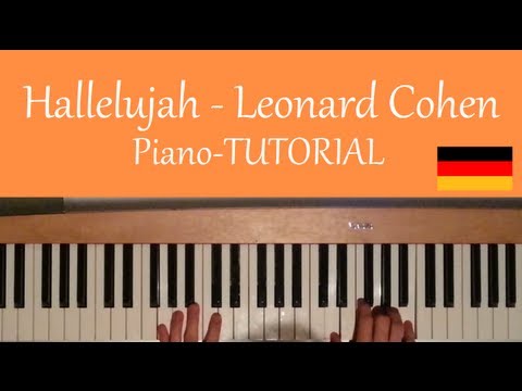 Wie man Hallelujah von Leonard Cohen auf Piano/Klavier spielt [deutsch/german] - Tutorial