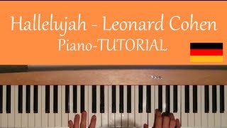 Wie man Hallelujah von Leonard Cohen auf Piano/Klavier spielt [deutsch/german] - Tutorial