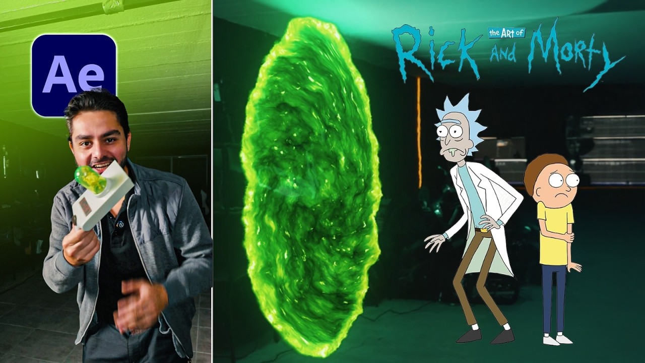 How to Create a Realistic Rick & Morty Portal in After Effects