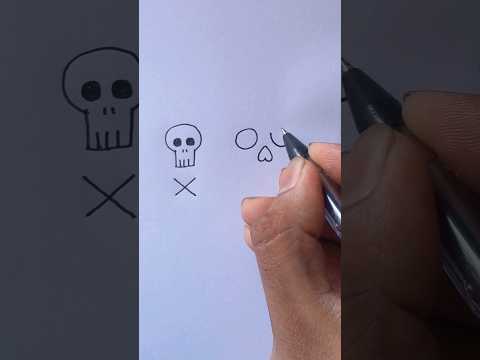 Skeleton Head Outline